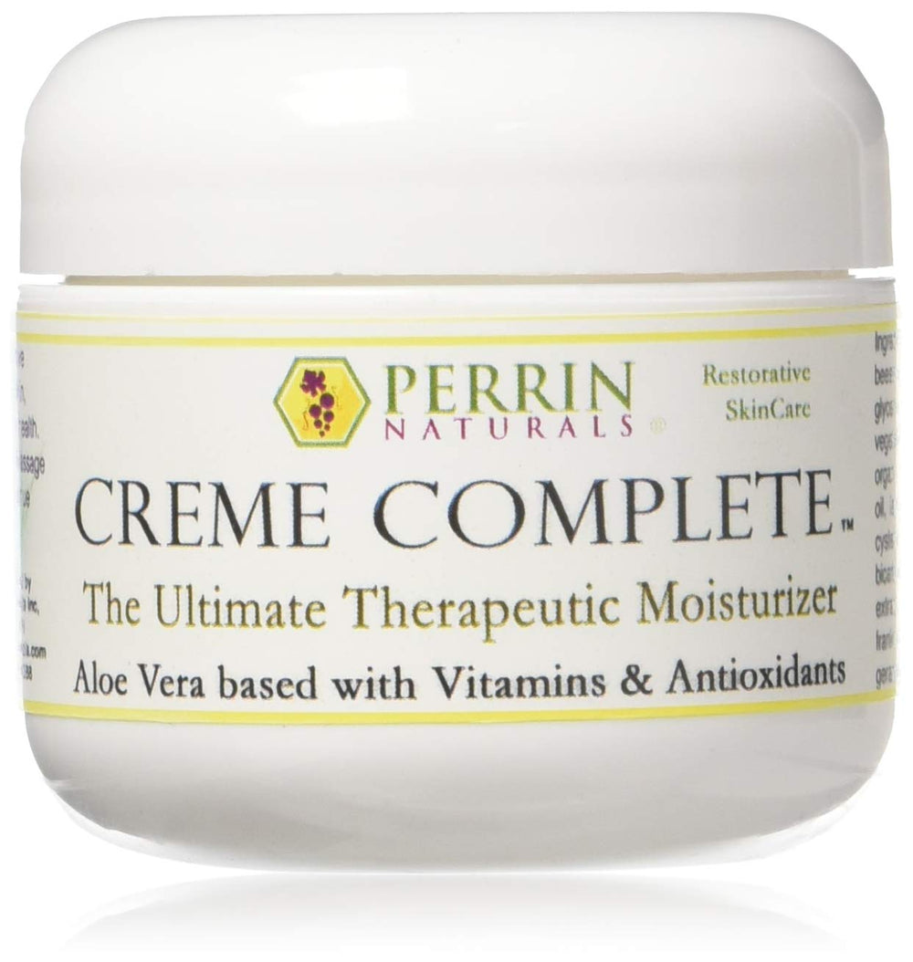 Perrin Naturals Creme Complete, bouteille-pompe : hydratation en profondeur pour une peau plus douce