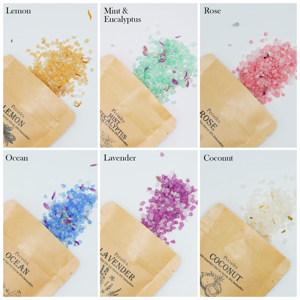 Sels de bain Persidra noix de coco 80 g évocation d une escapade tropicale