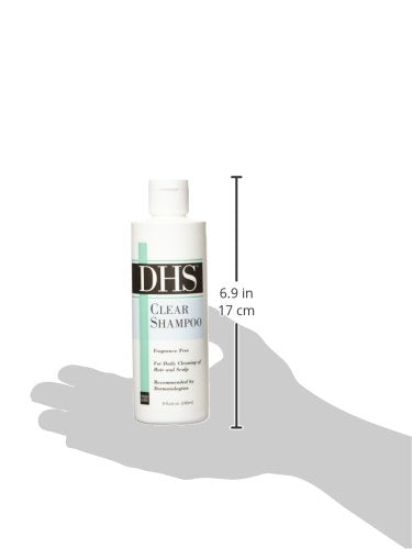 Étiquette du shampoing DHS – informations claires pour l’achat