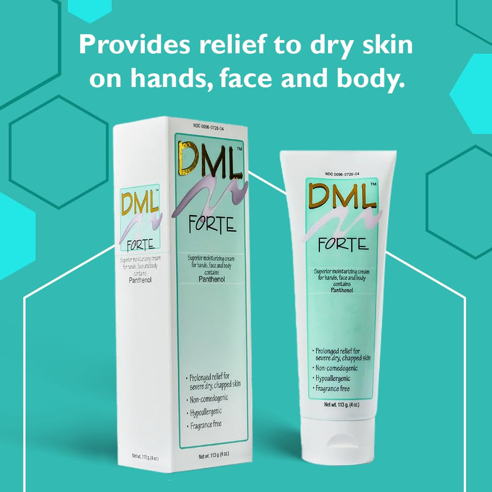 Person & Covey DML Forte: utilisation quotidienne recommandée pour l’hydratation.