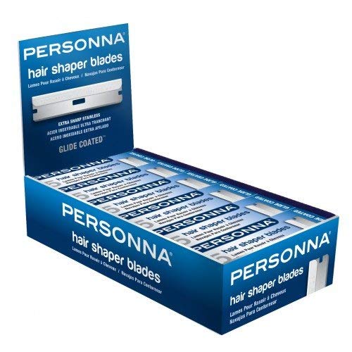 Lames Personna Shapeur pour coiffure, précision des contours et textures.