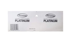 Ensemble de cinq boîtes Personna Platinum Red Chrome pour rasages répétés.