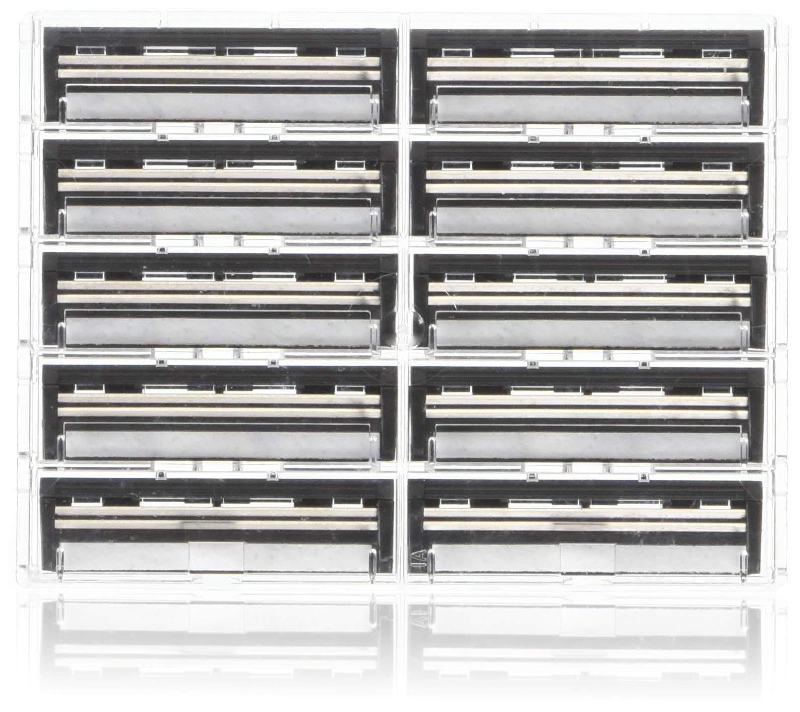 Lames Personna Twin II, lot de 100, compatibles Trac II, précision pour le rasage.