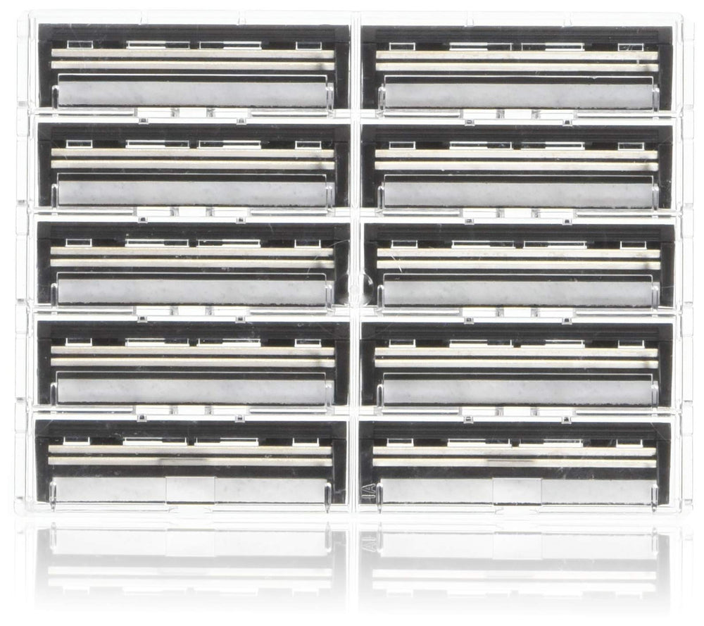 Lames Personna Twin II, lot de 100, compatibles Trac II, précision pour le rasage.