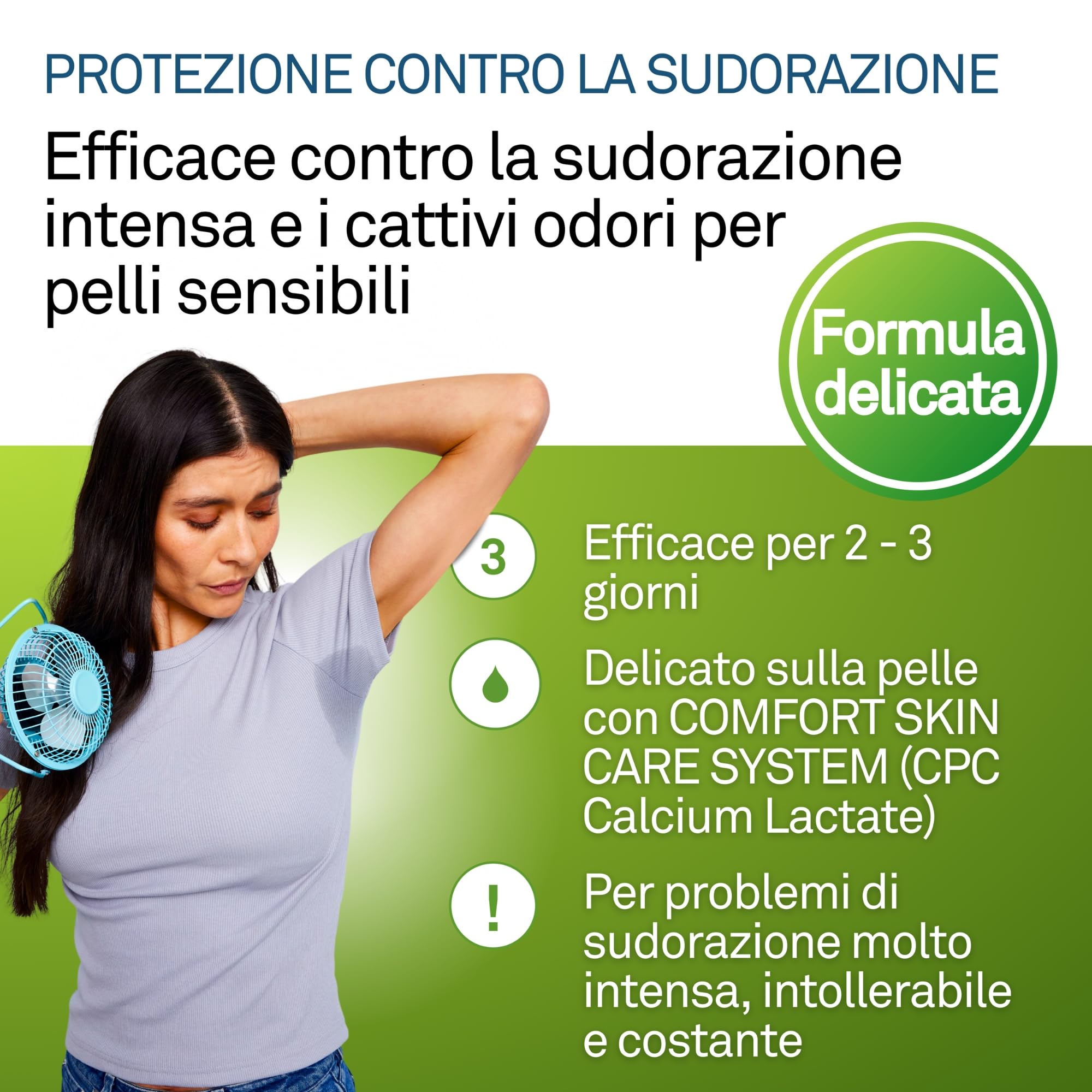 Applicateur roll-on PerspireX Comfort pour une application facile et rapide.