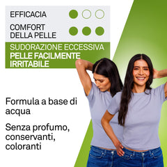 Emballage PerspireX Comfort sans parfum, soin neutre pour la peau.