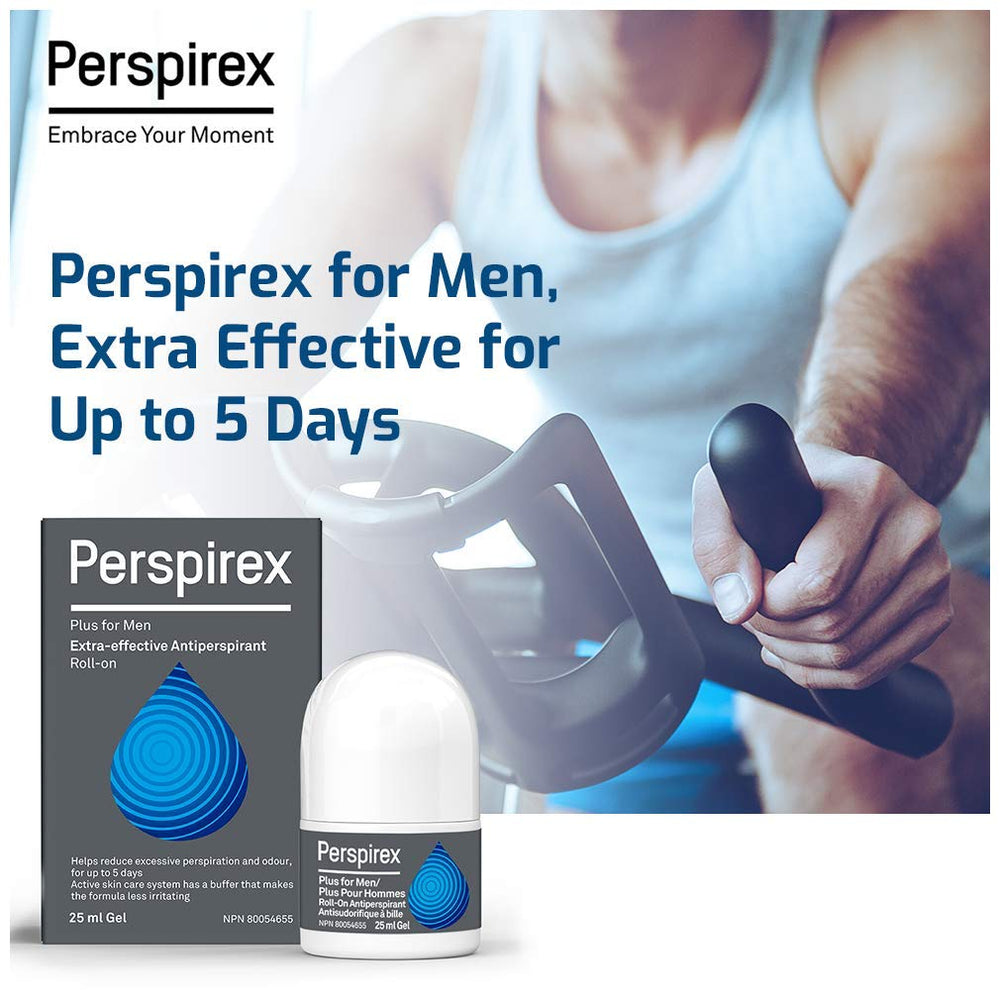 Perspirex Plus – Applicateur-roll-on doux et précis.
