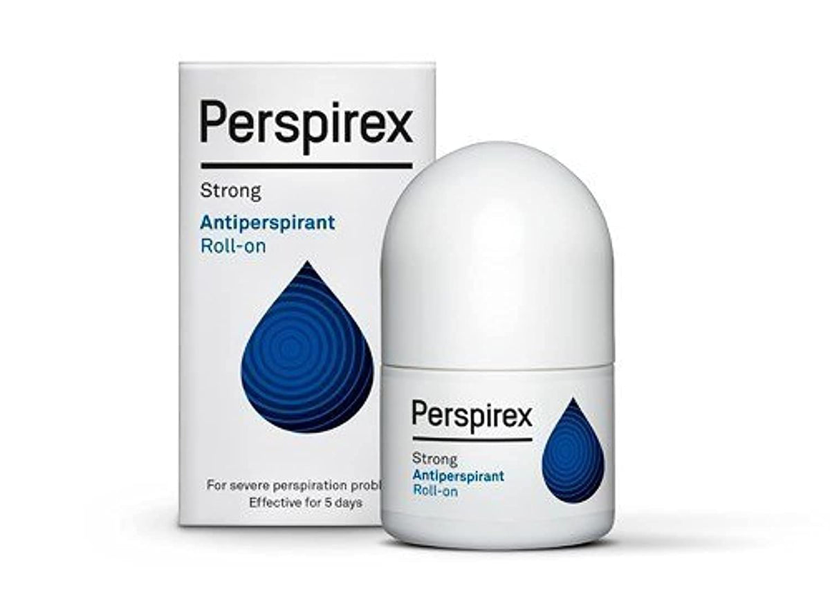 Perspirex Strong roll-on 20 ml, application pratique pour rester au sec.