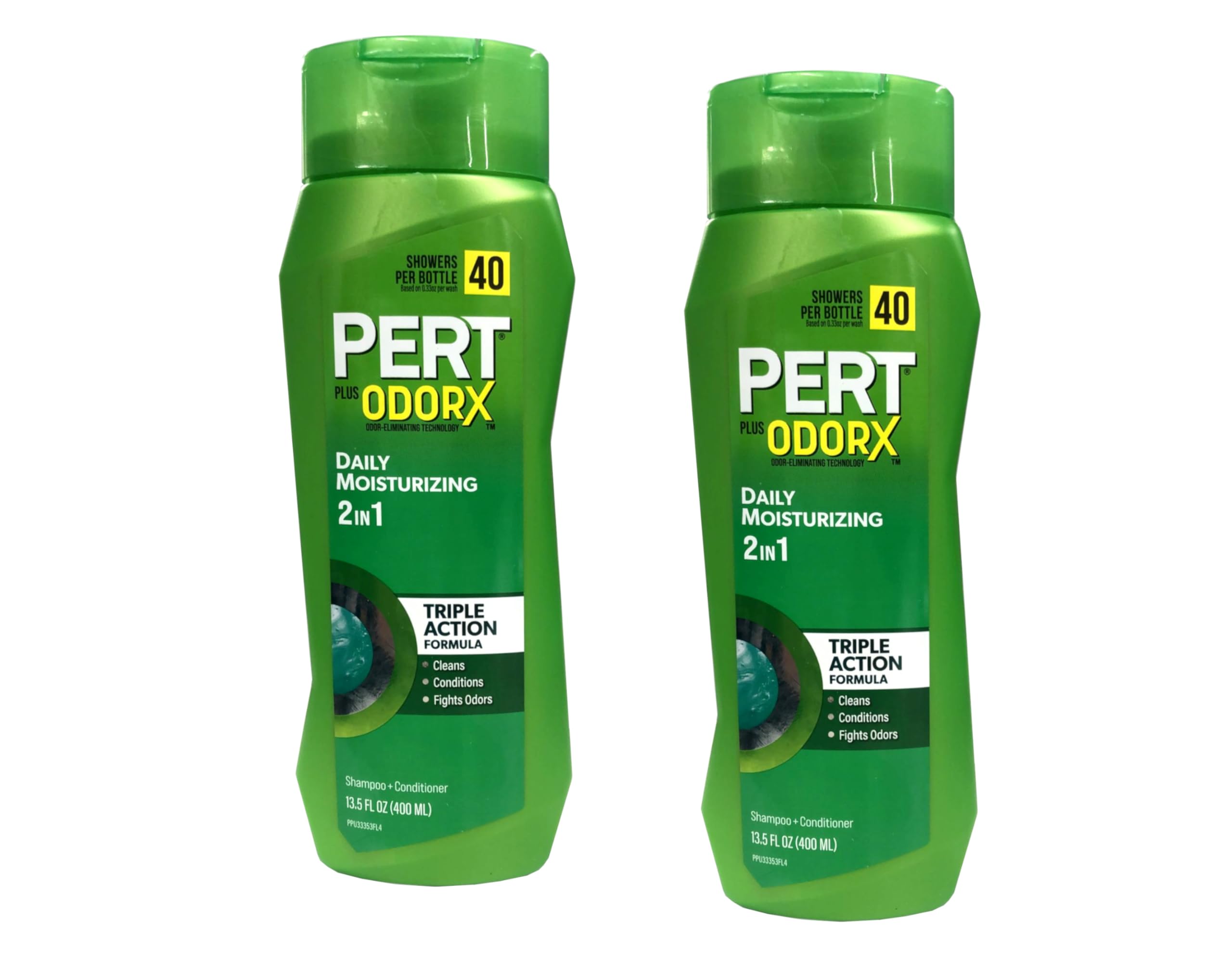 Pert 2 en 1 – rituel douche frais avec parfum agréable.