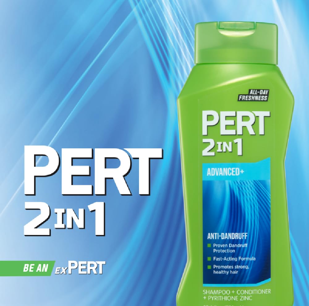Pert 2-en-1: massage du cuir chevelu pour une routine quotidienne.
