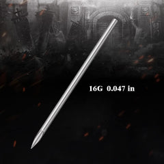 Peslief Aiguilles LQ, acier inox 316L — durable et fiable pour les piercings.