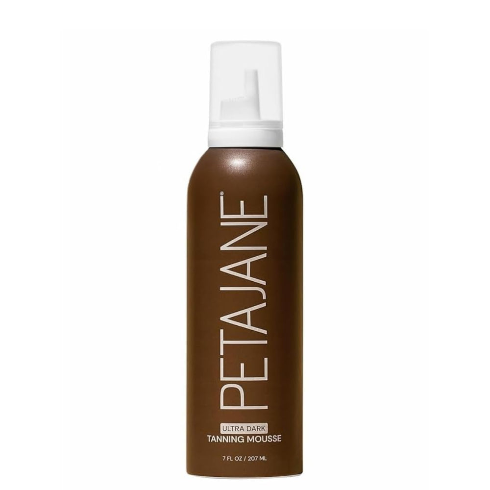 Peta Jane Mousse bronzante en bouteille pour teint naturel et homogène.