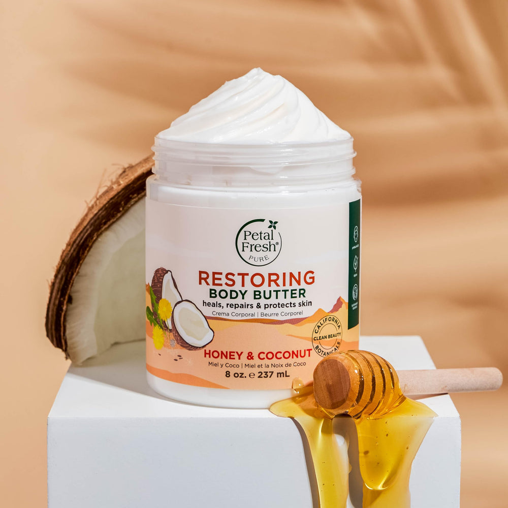 Petal Fresh Pure – Argan bio et karité, hydratation en profondeur.