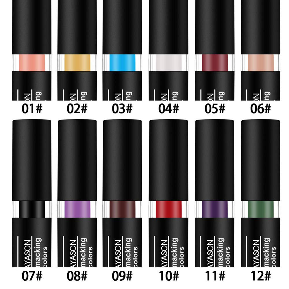 Petansy lipstick swatches show creamy matte finish from nude to bold hues