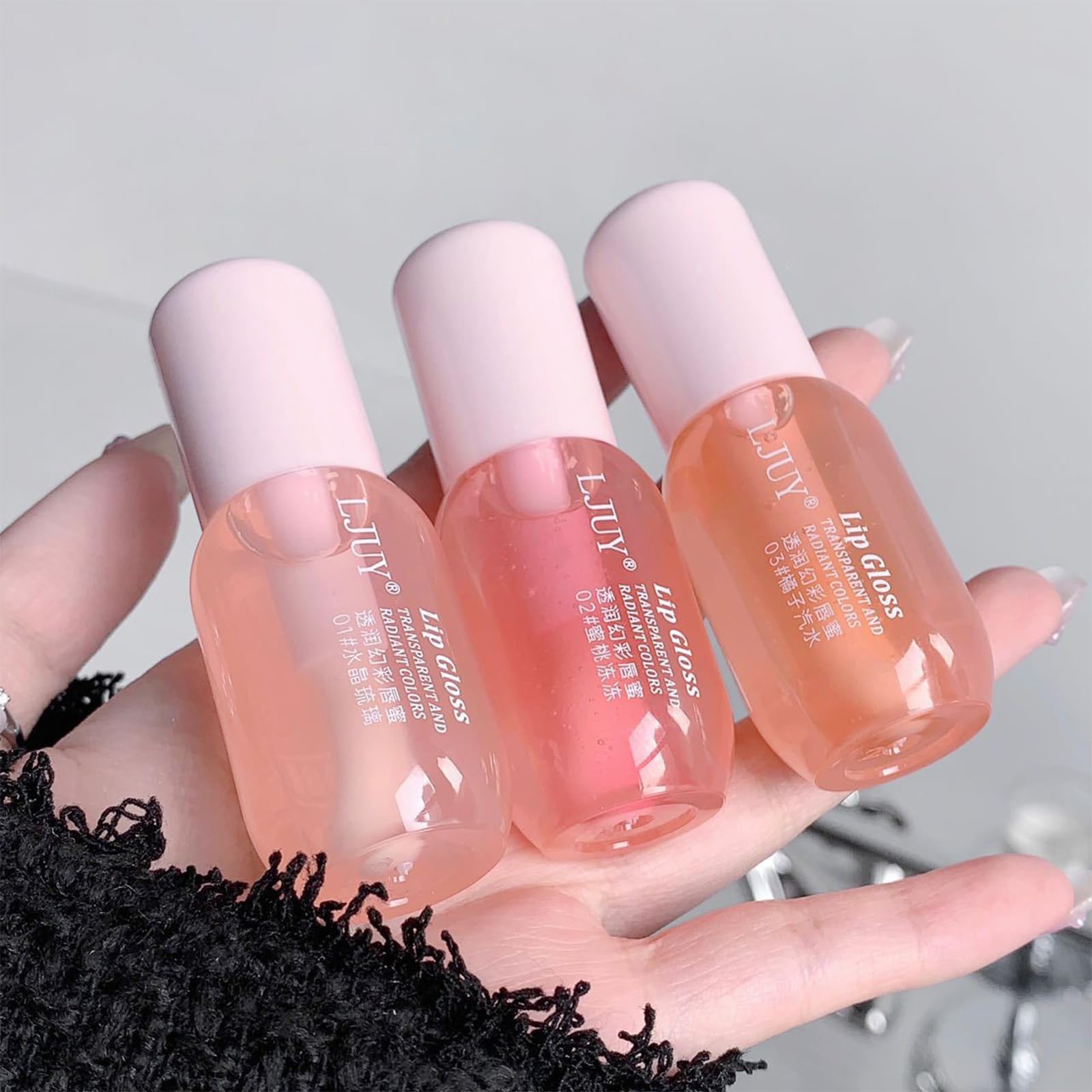 Petansy gloss à lèvres, hydratation profonde pour lèvres sèches, fini brillant.