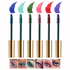 Mascara Fibre Petansy – ensemble 6 couleurs étanche pour un regard durable.