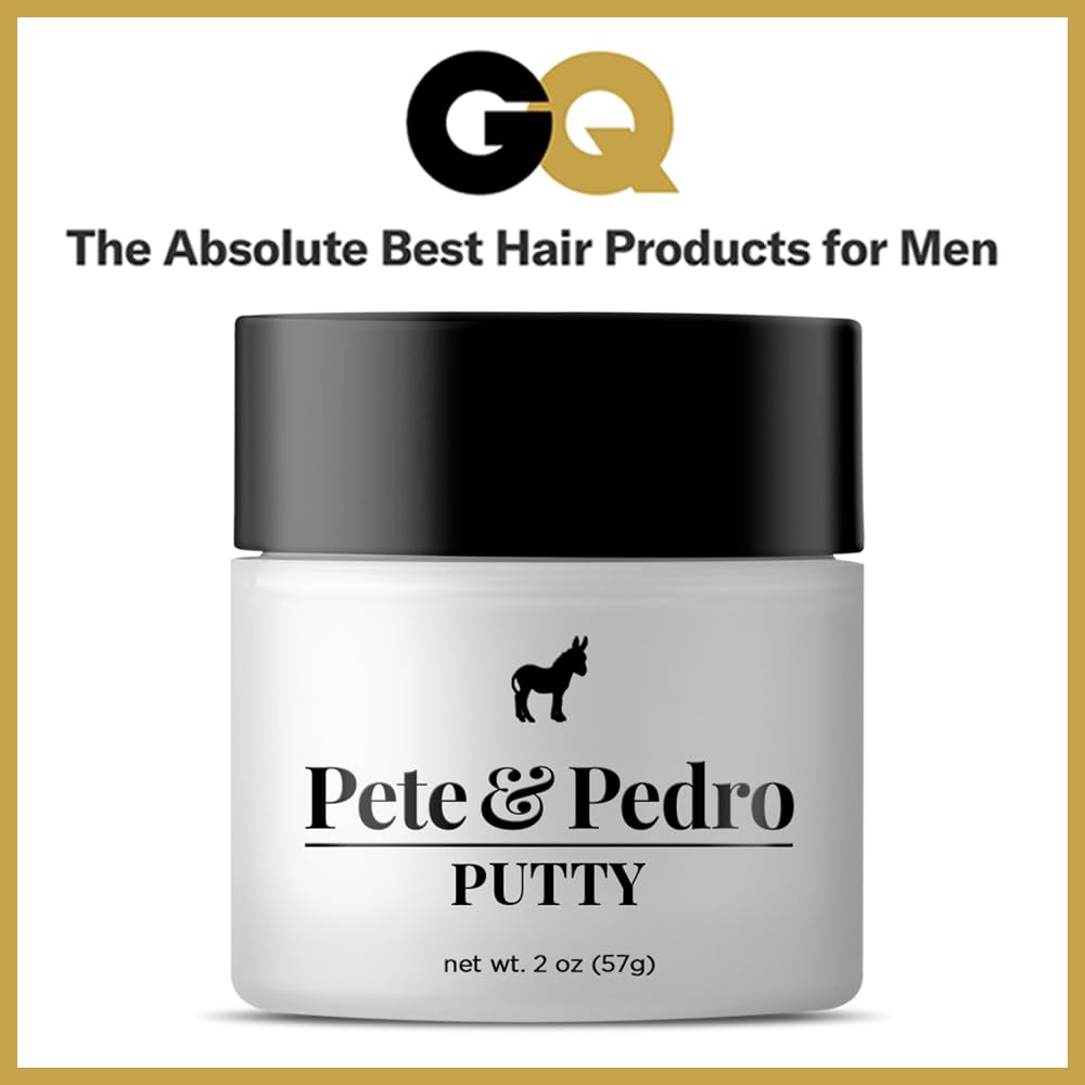 Formule soluble dans l’eau Hair Putty, rinçage facile