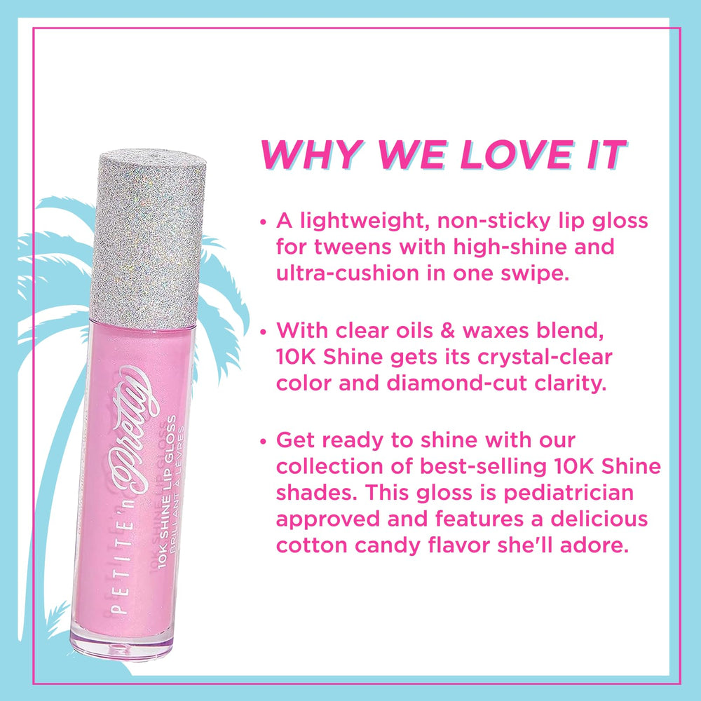 Gia Pink lip gloss applicator close-up for precise application