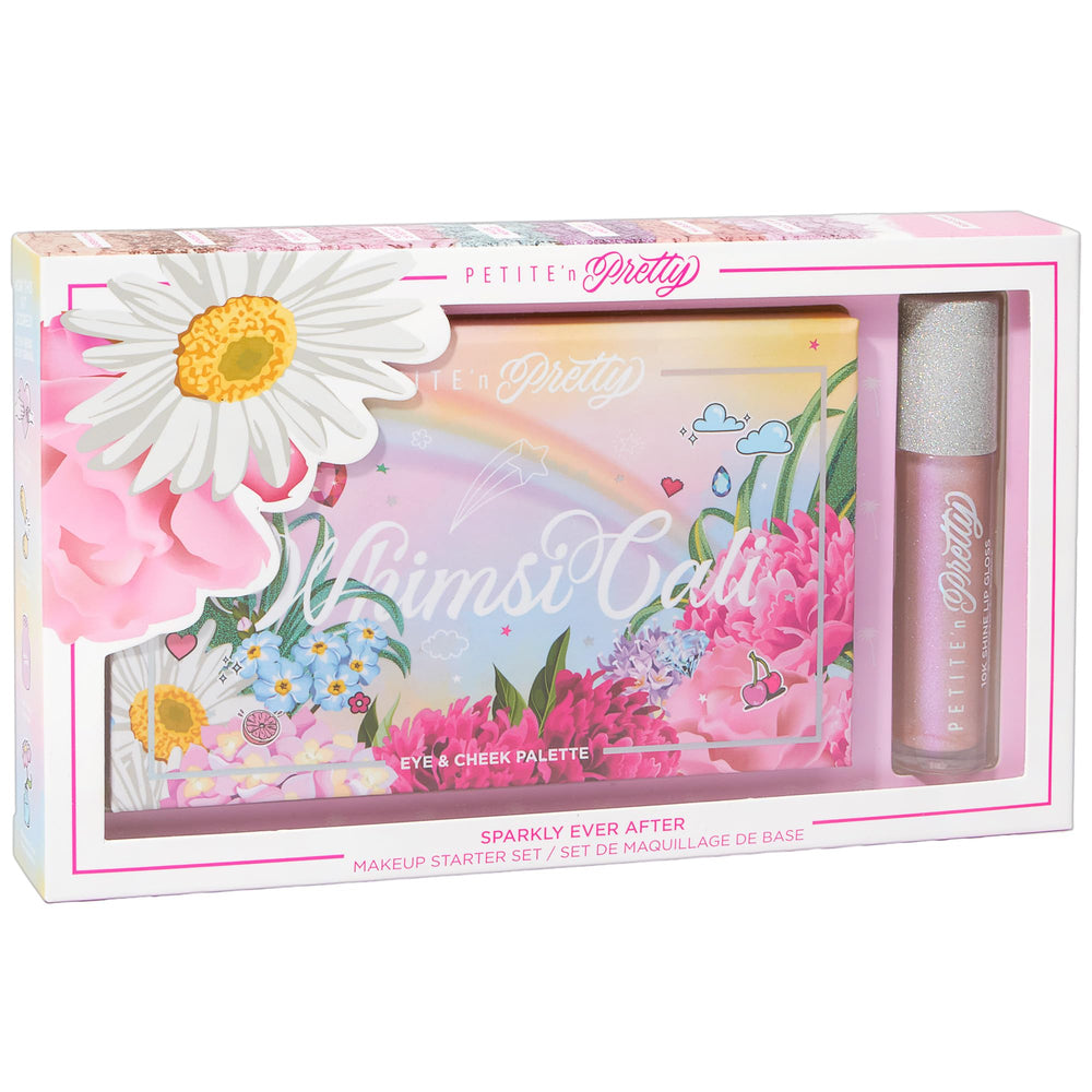 WhimsiCali duo brillant lèvres et palette parfait pour looks créatifs