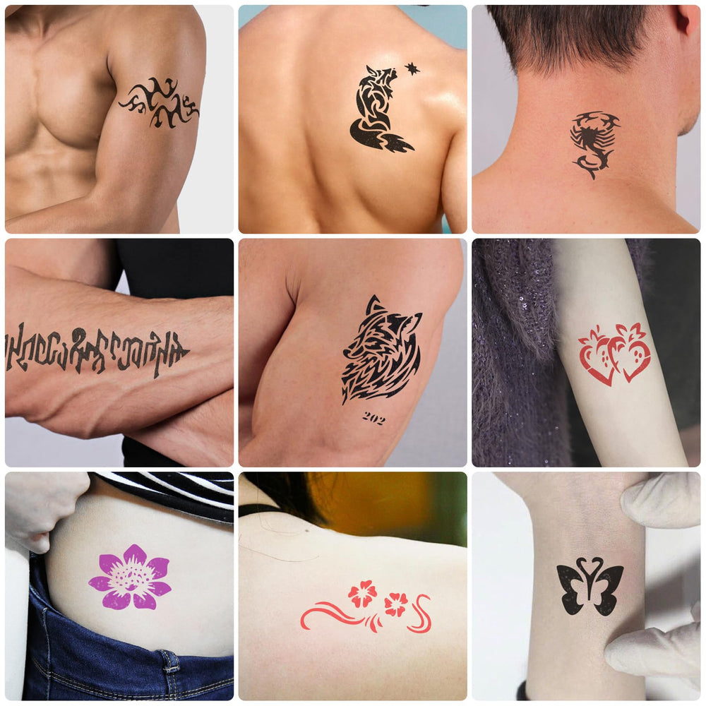 Tatouage PFARRER étanche 3-5 jours sur peau