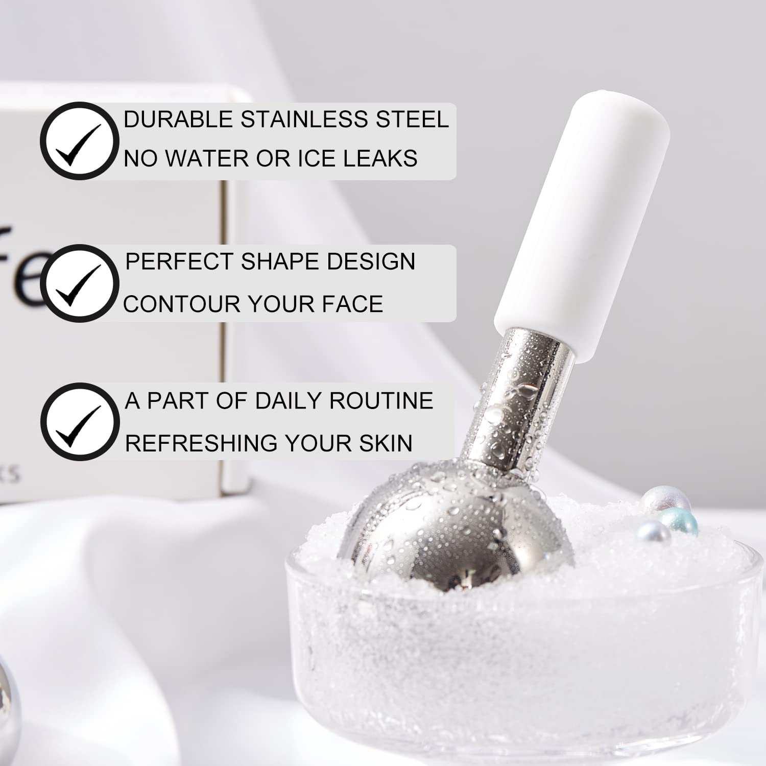 Pfefe globes glace yeux – effet frais sous les yeux