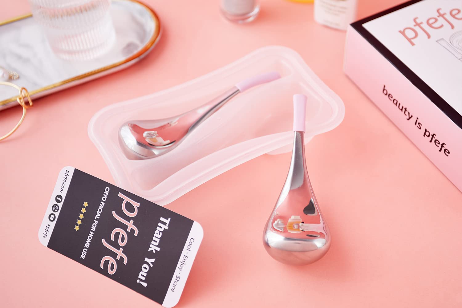 Pfefe kit deux bâtons cryo : traitement à domicile simple et efficace.