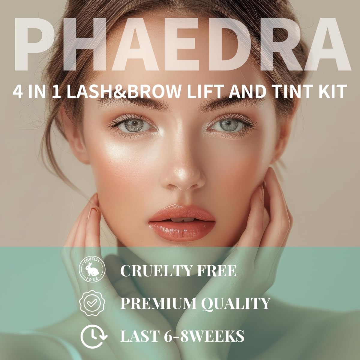 Phaedra kit lamination sourcils: transformation durable des sourcils.