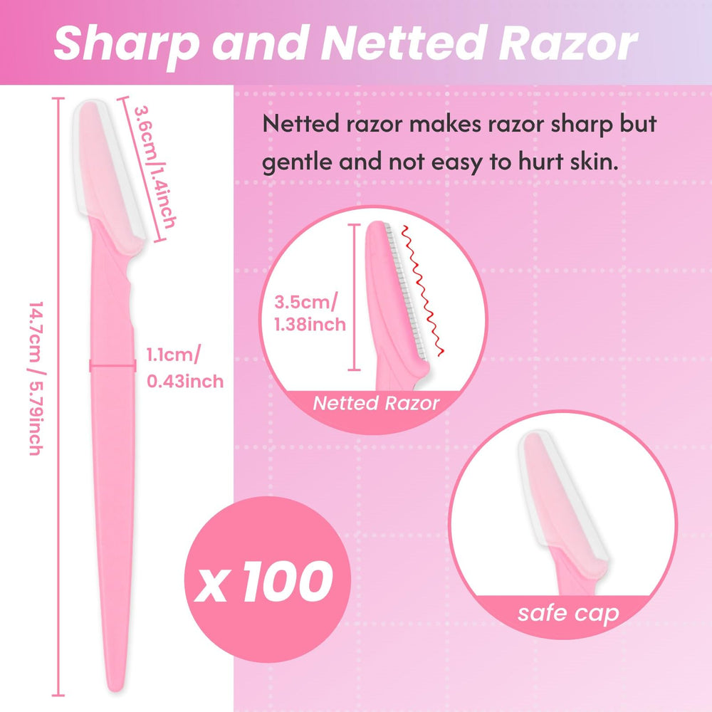 Phafaloop rasoir sourcils avec protection, parfait pour débutants.
