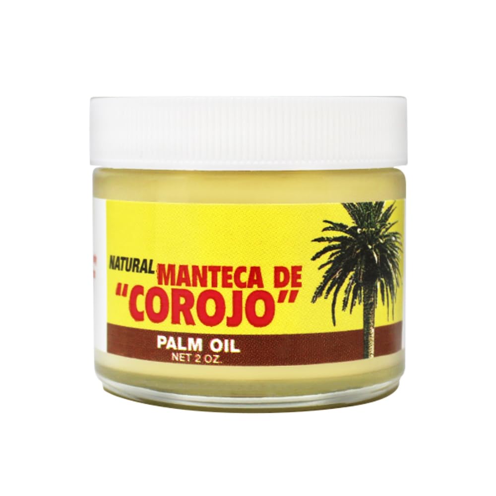 Phamark Manteca De Corojo – Bouteille 2onces, huile de palme nourrissante pour la peau.
