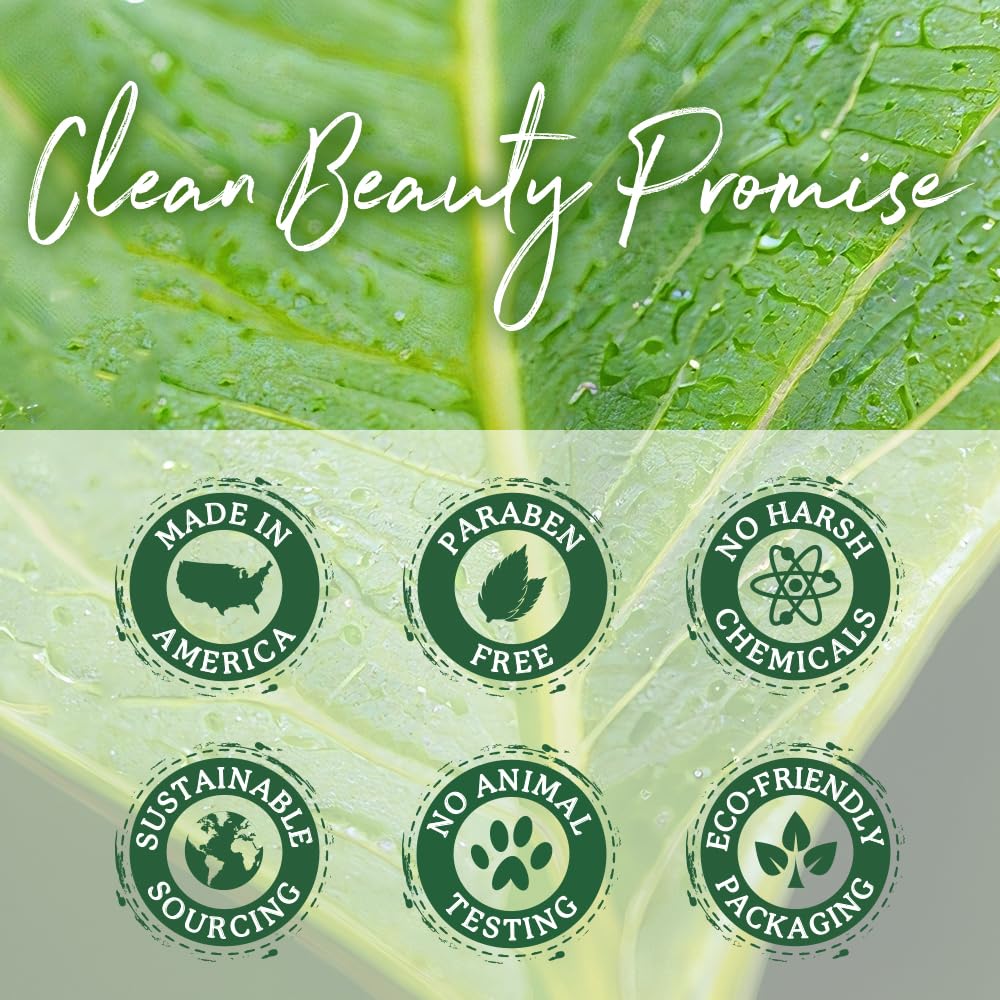 Fabriqué aux États‑Unis, beauté propre et sans cruauté.