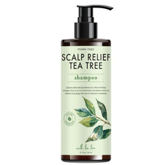 PHARM TO TABLE Shampoing arbre à thé en bouteille—bouteille 960 ml, fraîcheur durable.