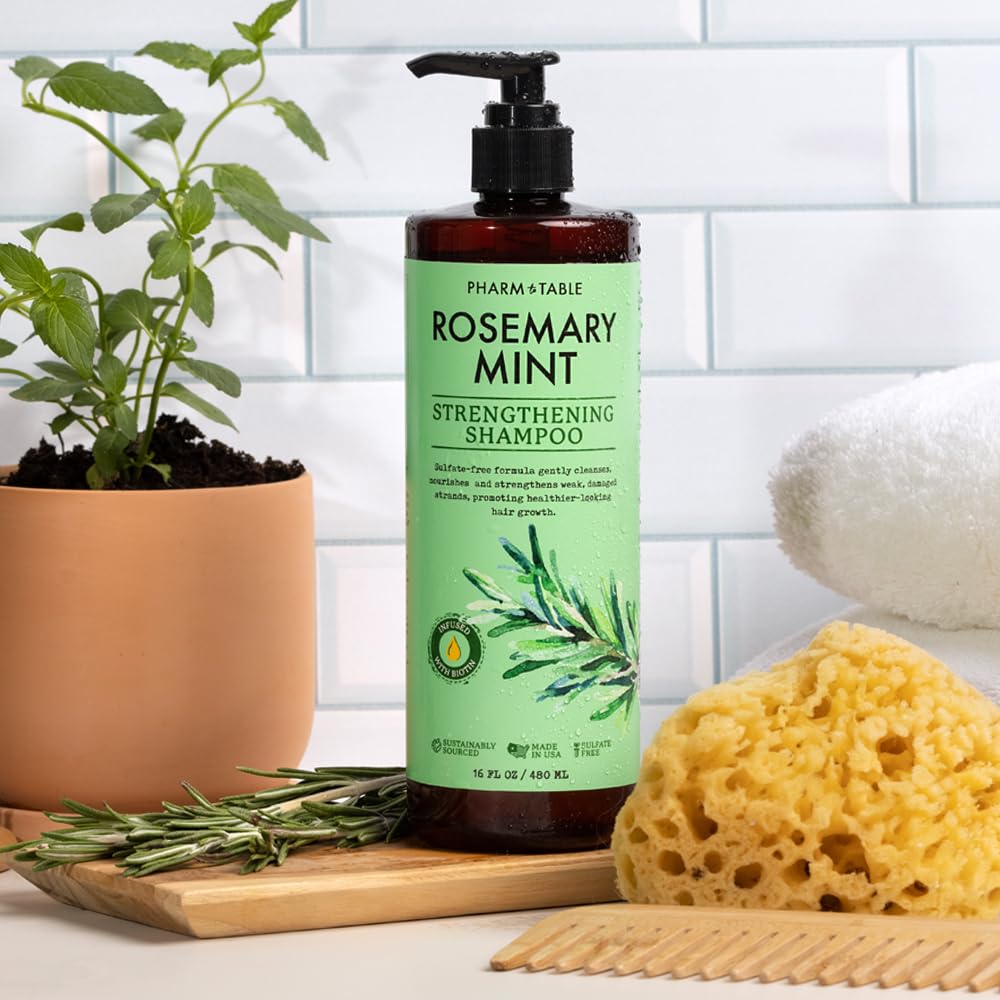 Brins de romarin visibles – infusion botanique PHARM TO TABLE.
