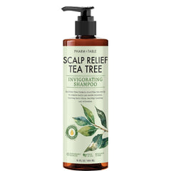 PHARM TO TABLE Tea Tree Shampoo bottle for deep cleansing and refreshed scalp.