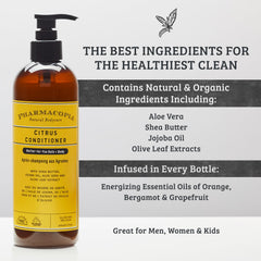 Pharmacopia Citrus Conditionneur – application facile pour cheveux en bonne santé.