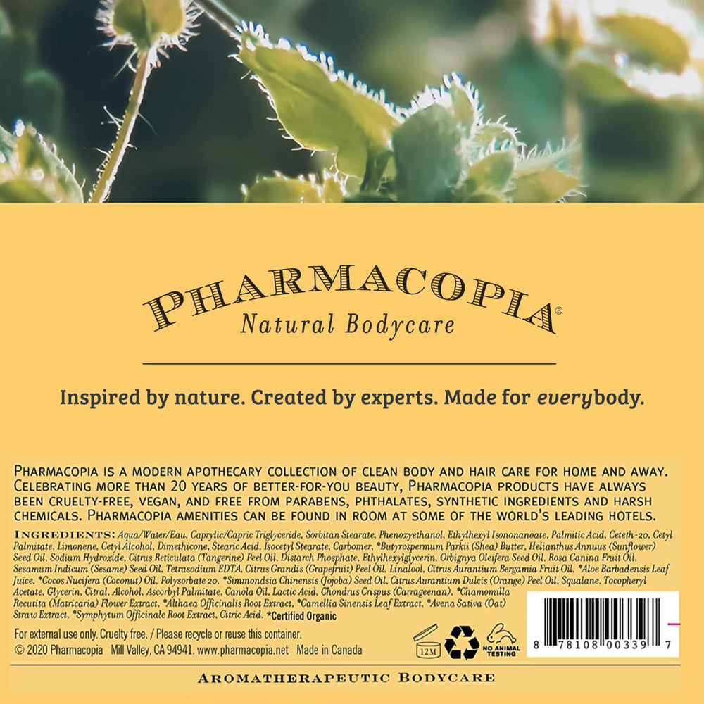 Pharmacopia Citrus Conditionneur – emballage recyclable et éthique.
