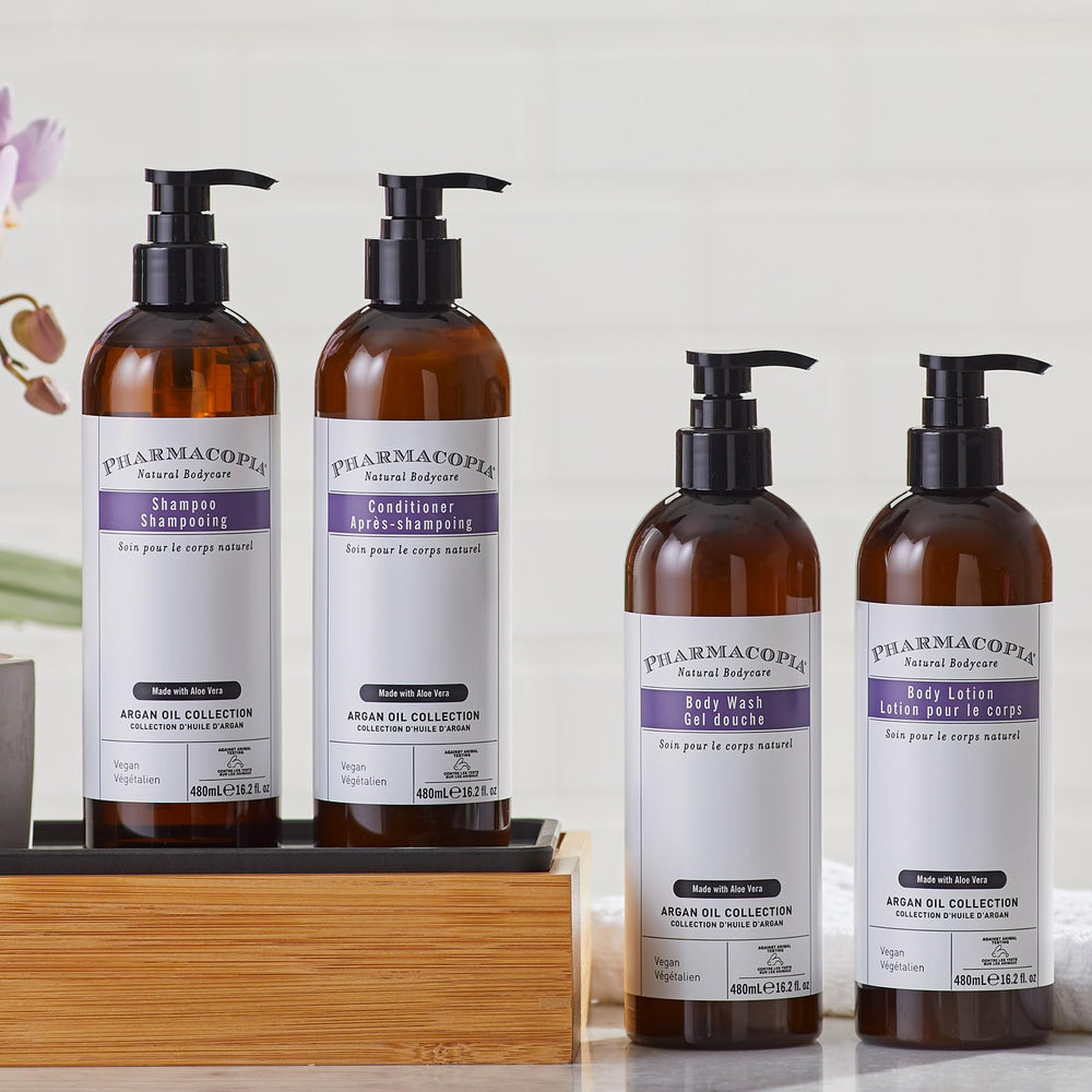 Utilisation quotidienne du shampoing Pharmacopia pour cheveux nets