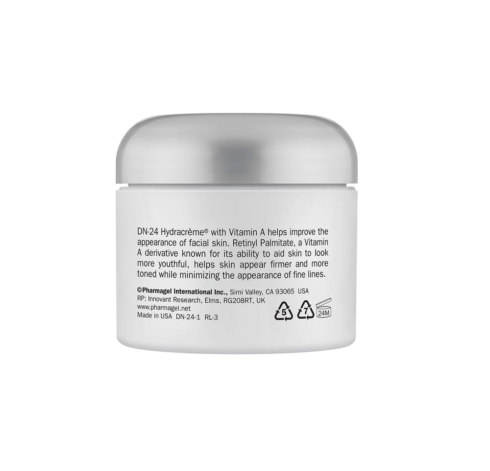 DN-24 Hydracrème, texture crémeuse prête à l’application matin ou soir.