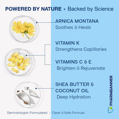 PHARMBANNER Arnica Crème – application douce sur les mains sensibles.