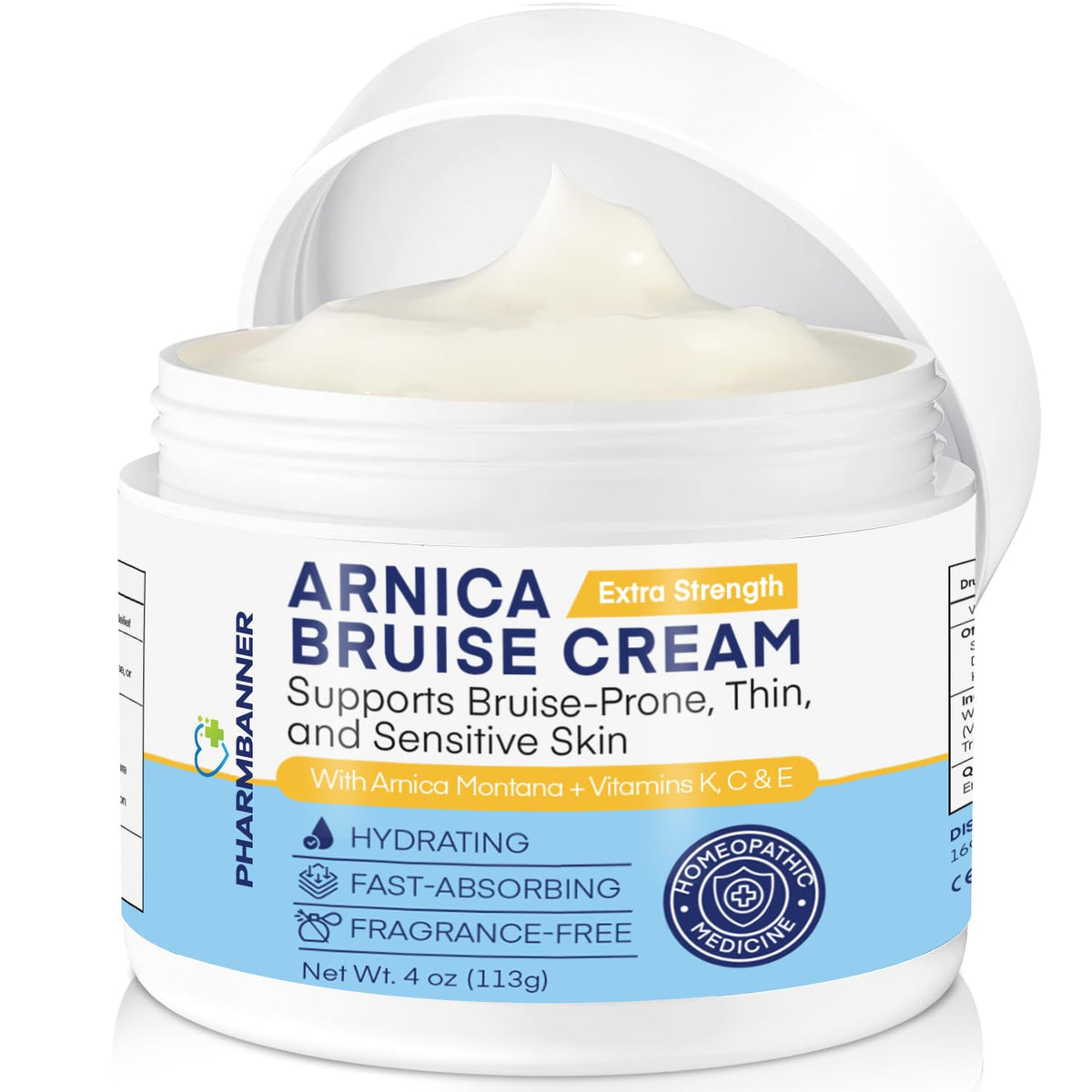 PHARMBANNER Arnica Crème – bouteille pratique pour réduire les bleus potentiels.