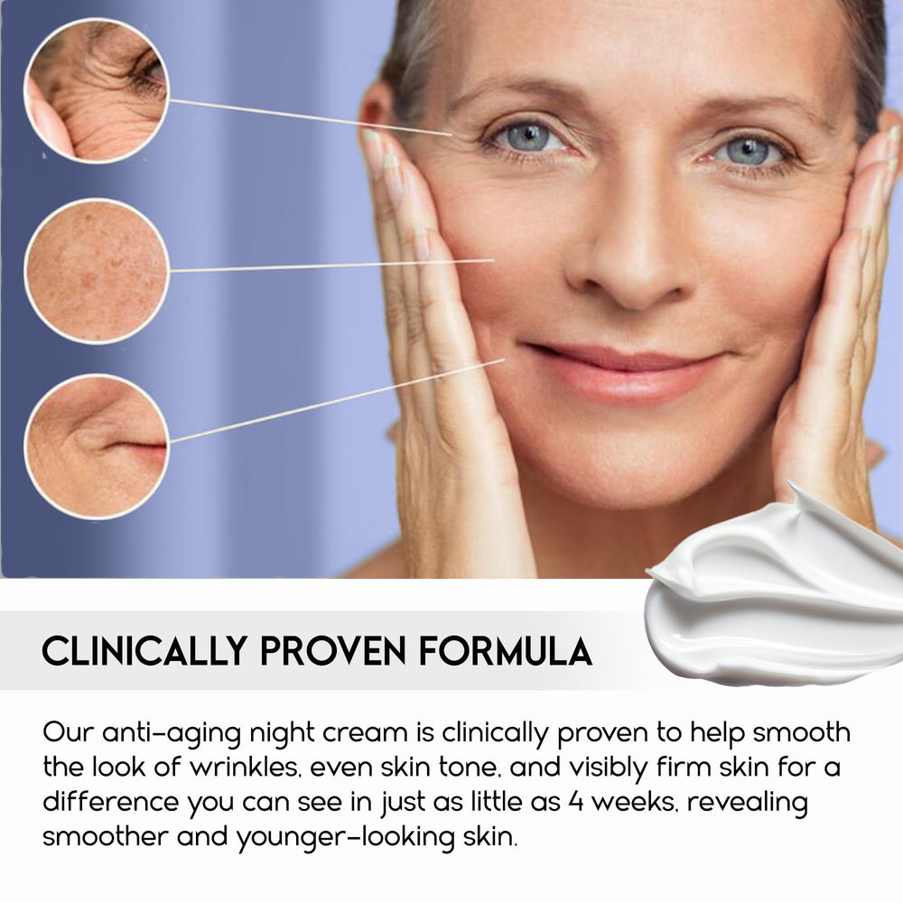 Pharmlitalia Lift, peau visiblement plus lisse après application nocturne.