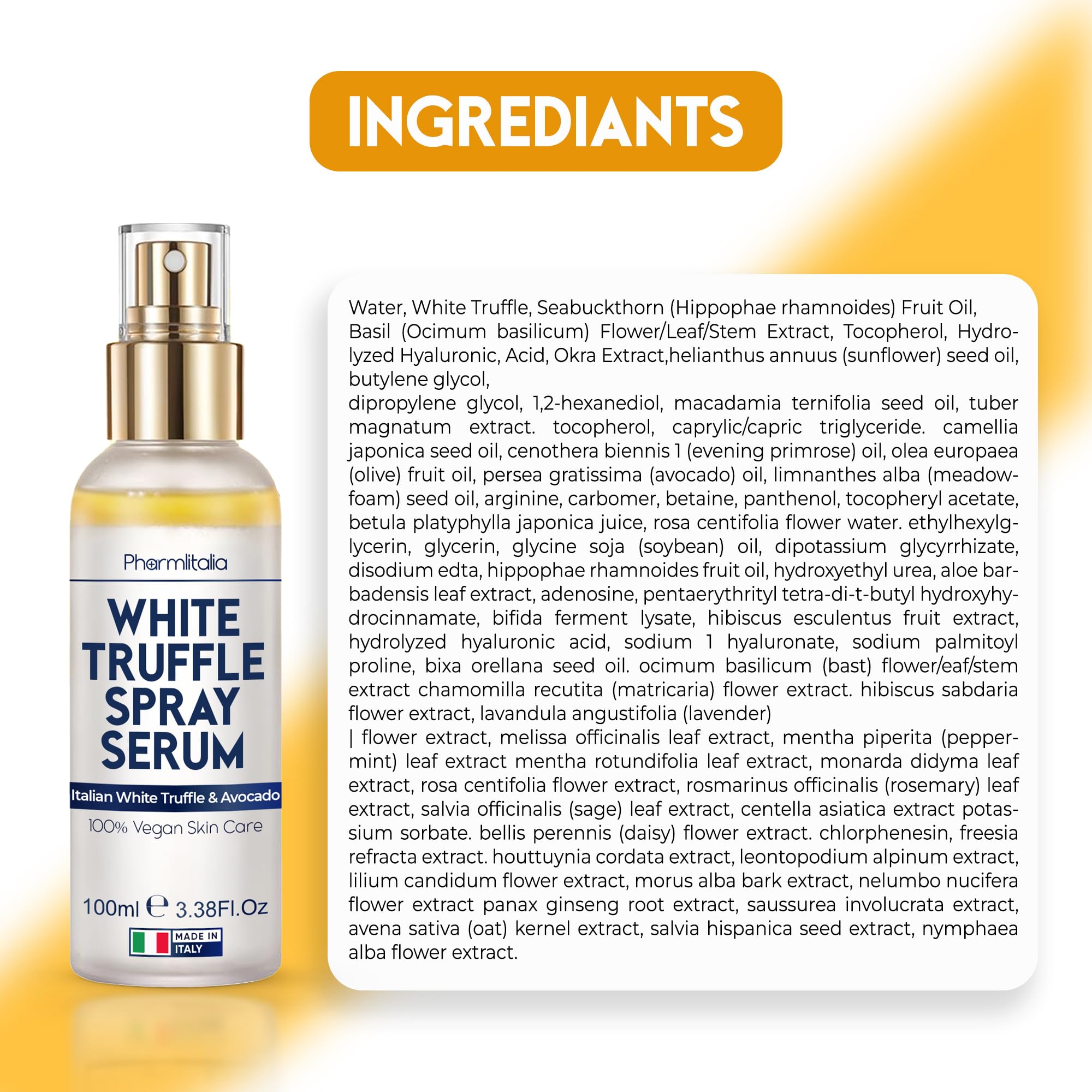 Pharmlitalia soin visage quotidien, hydratation durable.