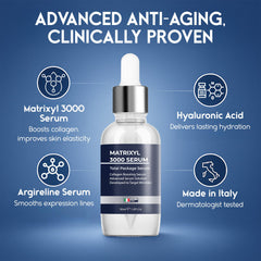 Pharmlitalia Sérum hyaluronique : hydratation intense pour peau repulpée et lumineuse.