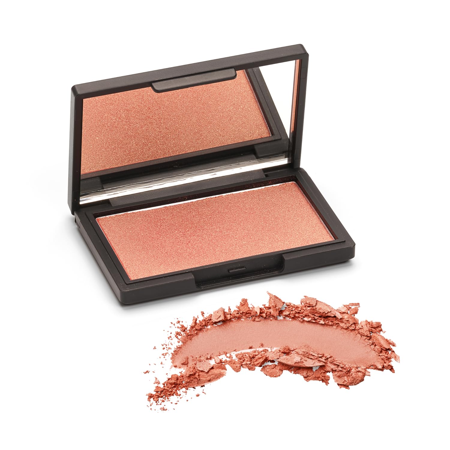 Texture soyeuse du blush Phase Zero Poudre Rouge pour une application légère.