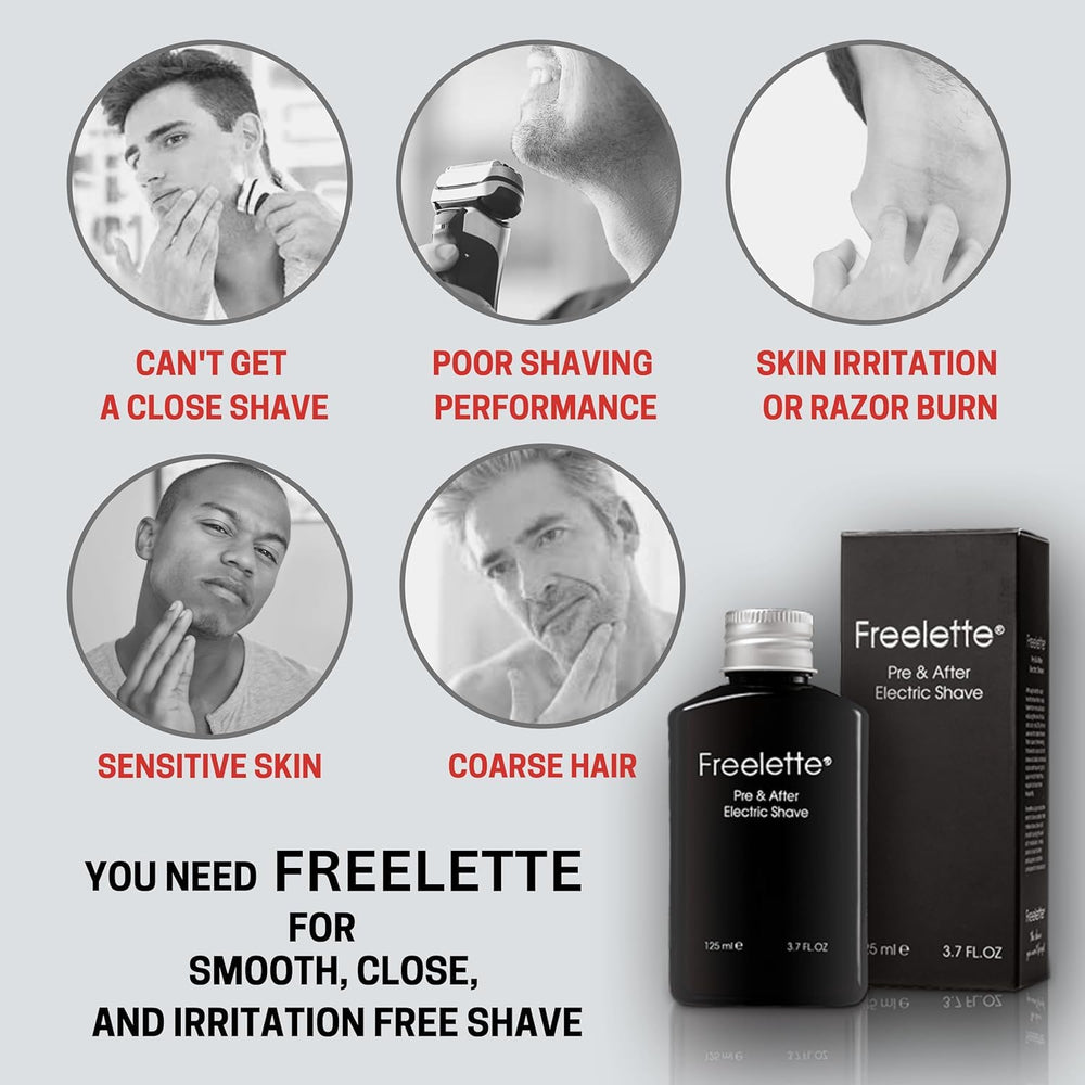 Texture crème hydratante Freelette avant rasage