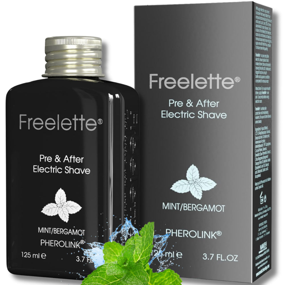 Pherolink Freelette, bouteille pré-rasage pour rasage électrique plus proche
