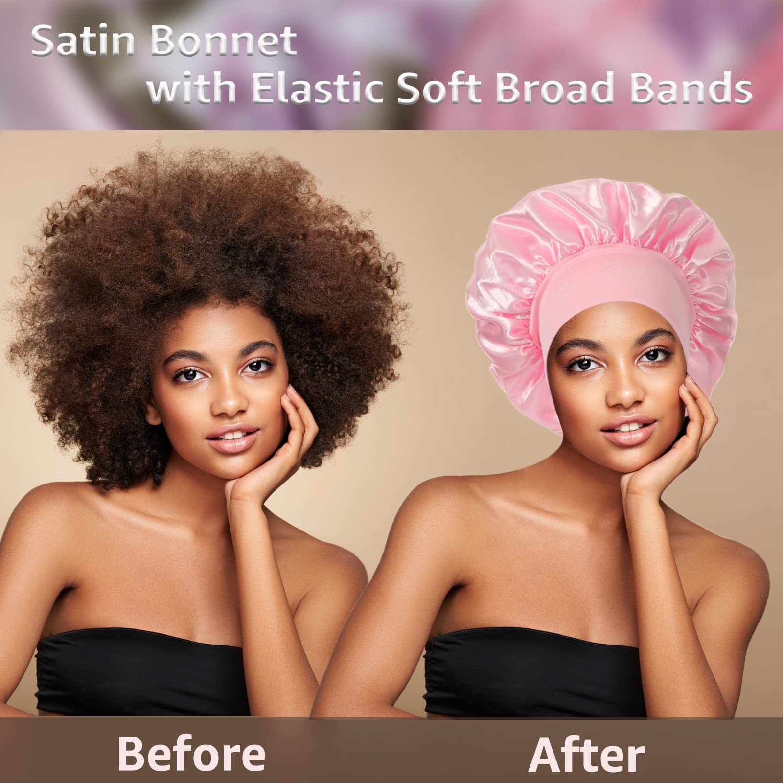 PHILIGHTS bonnet-dormir-utilisations-multiples: idéal pour soins visage et coiffage nocturne.