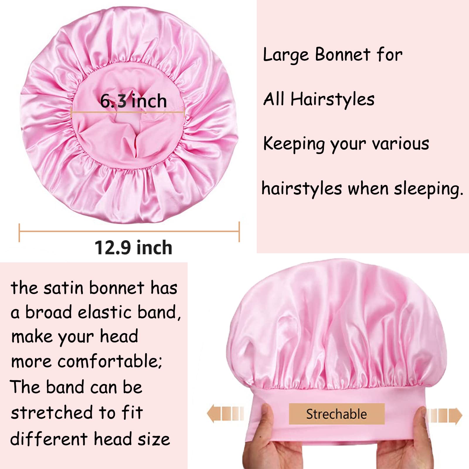 PHILIGHTS bonnet-grand-tous-types-cheveux: convient à tous les types de cheveux.