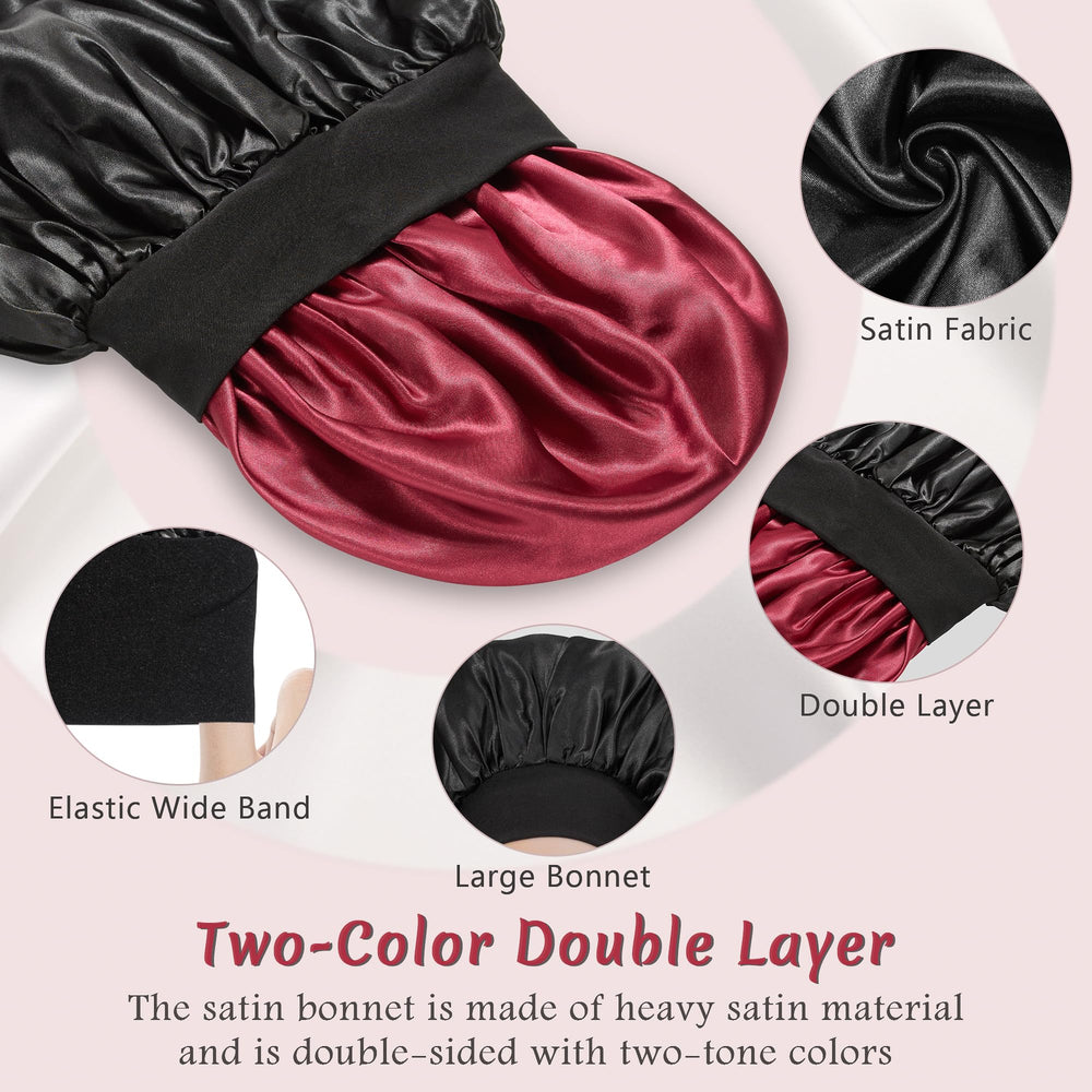 PHILIGHTS bonnet satin double-face arrière : couleur secondaire pratique pour assortir votre look.