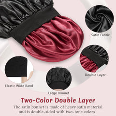 PHILIGHTS bonnet satin double-face arrière : couleur secondaire pratique pour assortir votre look.