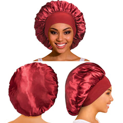 PHILIGHTS bonnet satin, protection des cheveux pendant la nuit grâce à sa douceur légère.
